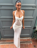 DAPHNIA DRESS - IVORY