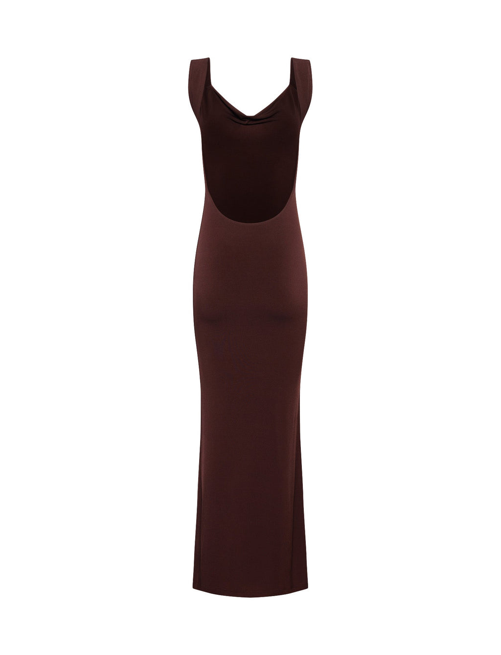 MORANA DRESS - BROWN : CHOCOLATE