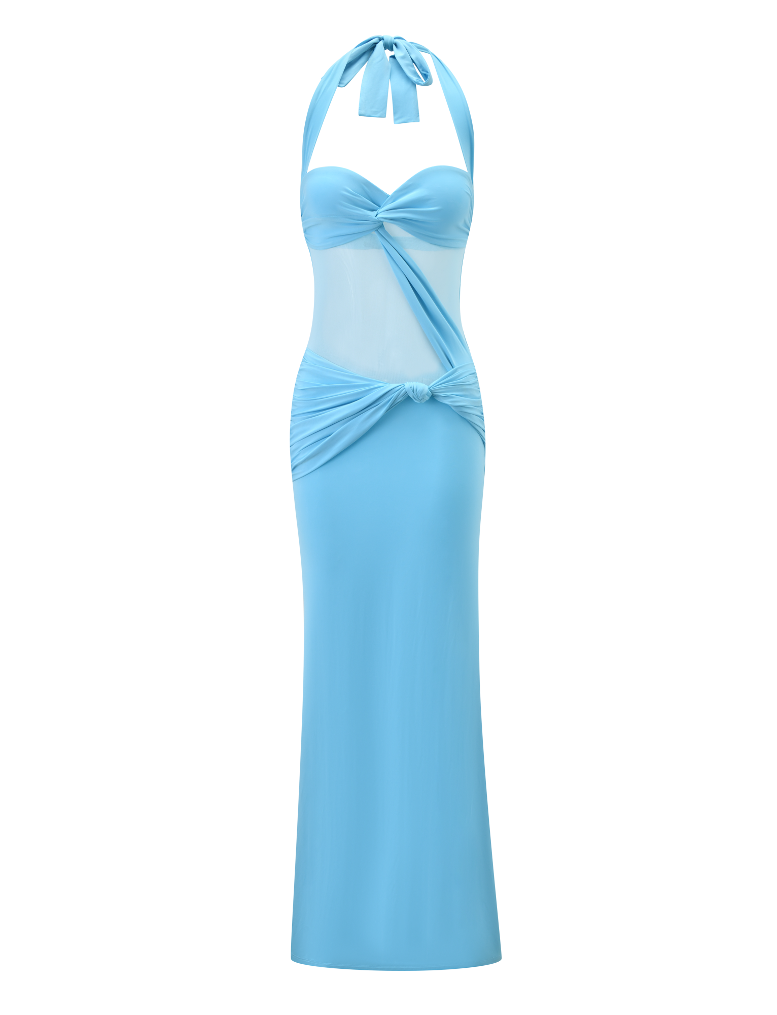 DAPHNIA DRESS - AQUA