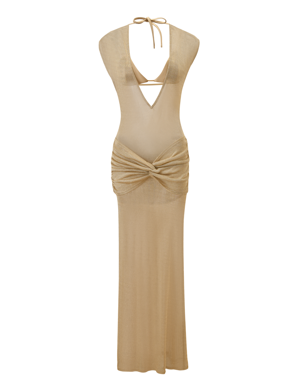 ZOSIA MAXI DRESS - GOLD