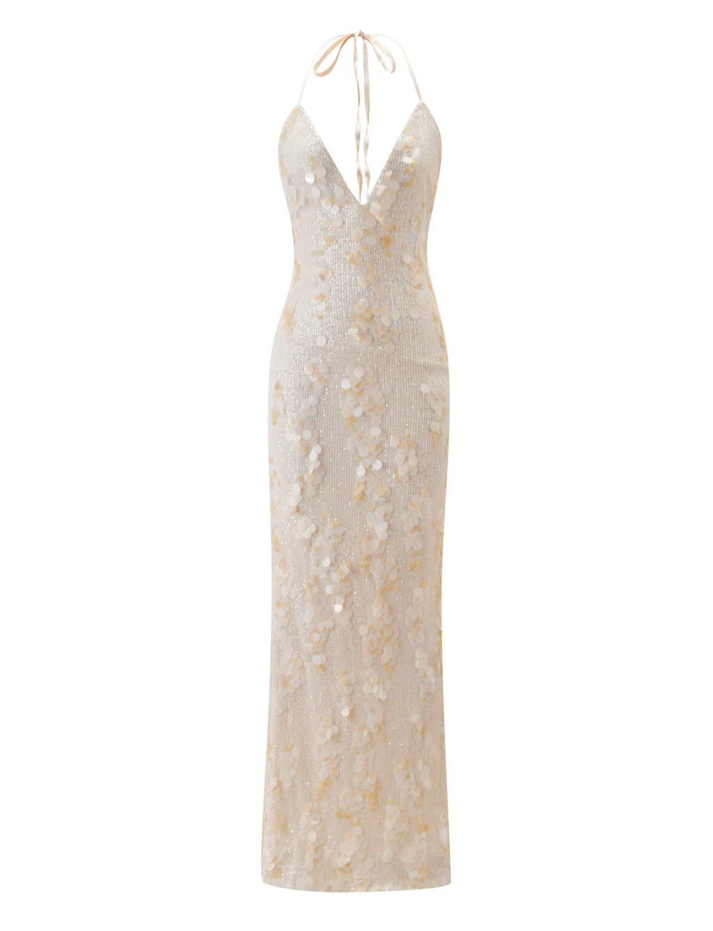 ZANA MAXI DRESS - PEARL