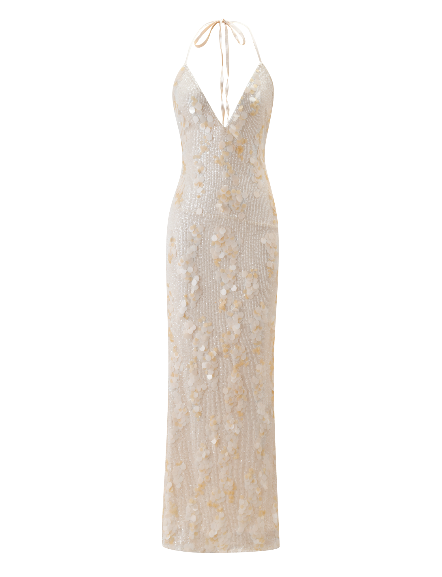 ZANA MAXI DRESS - PEARL