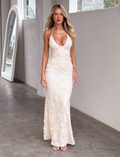 ZANA MAXI DRESS - PEARL